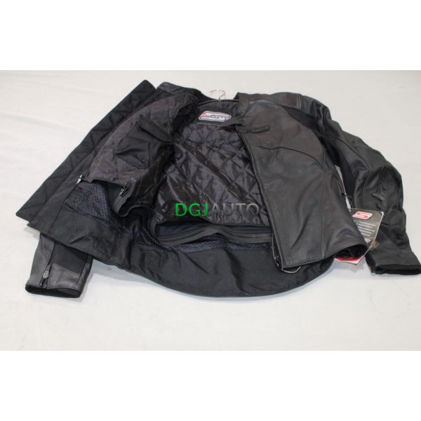 Blouson cuir homme perforé taille M S-LINE VESTPERFM13 veste moto black series