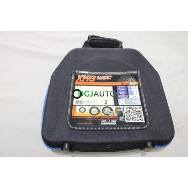 Jeu 2 chaines neige Polaire XK9 MATIC N°2 pour roue jante 155/70/12 145/80/12 135/80/13 145/70/13 155/65/13 165/55/13 155 70 12