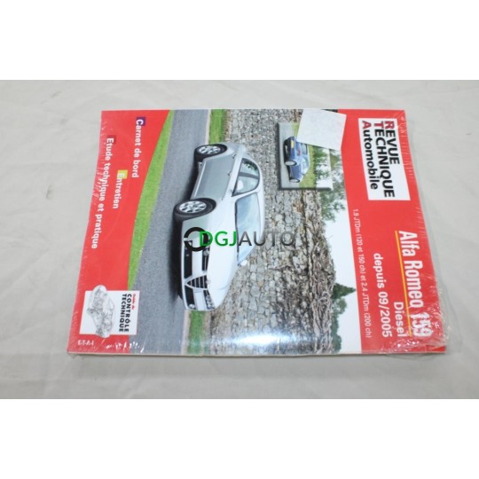 RTA revue technique automobile livre documentation entretien conduite etude technique CIP B710.7 pour alfa romeo 159 1.9JTDM
