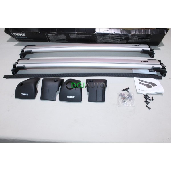 Jeu 2 barres de toit aluminium Thule 9592 wingbar edge avec système verrouillage