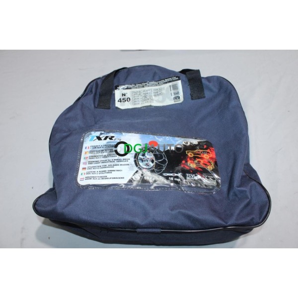 Jeu 2 chaines neige véhicule 4x4 tout terrain TXR N°450 944450 pour pneu roue jante 265/65/15 265/70/15 275/60/15 235/80/16