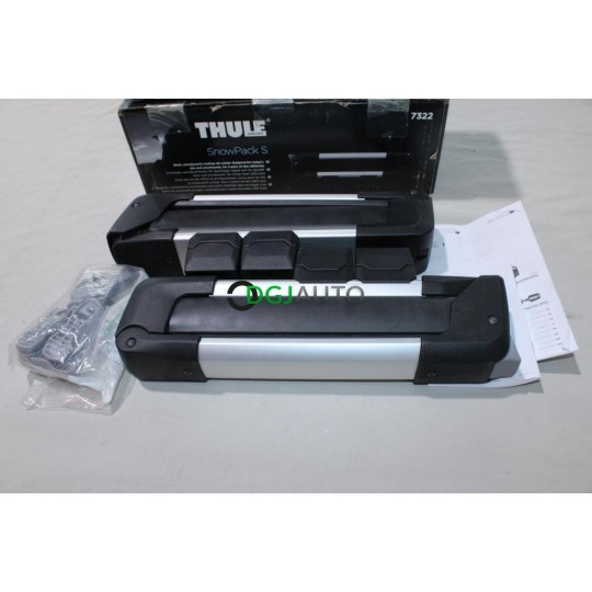 Kit porte skis de barres de toit Thule 7322 pour 2 paires de skis 250mm