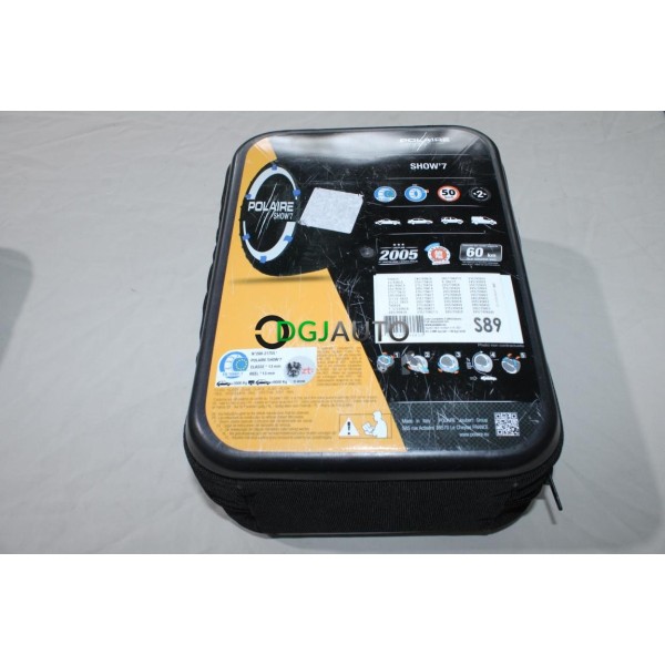 Jeu 2 chaussettes neige Show7 Polaire S89 pour pneu roue jante 700/15 10/80/15 245/85/15 255/80/15 275/75/15 295/65/15