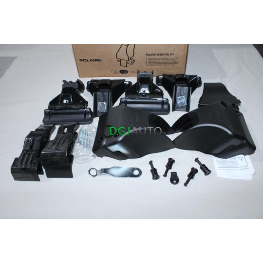 Kit pieds fixation barres de toit Totus 40105 pour renault laguna 2 II dacia peugeot volvo volkswagen