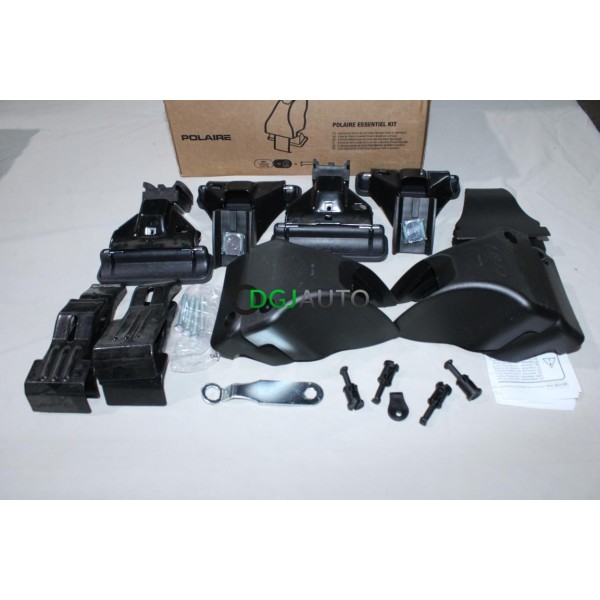 Kit pieds fixation barres de toit Totus 40105 pour renault laguna 2 II dacia peugeot volvo volkswagen