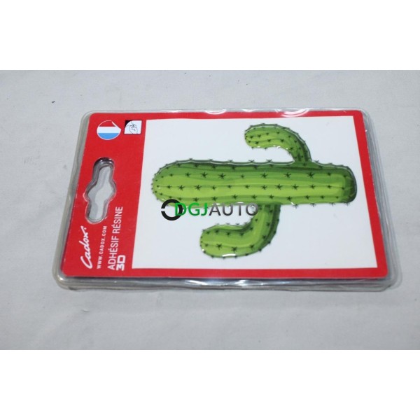 Autocollant resine 3D cactus Cadox 211026