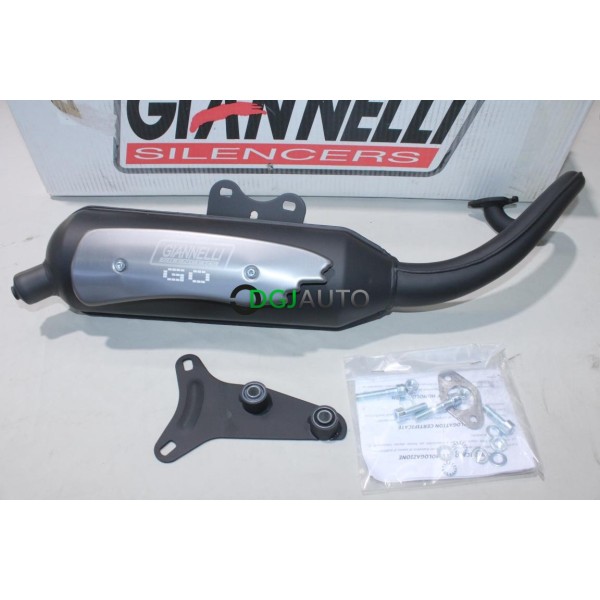 Silencieux echappement Giannelli GO 31655R pour scooter MBK flipper ovetto de 1998 à 2001 yahama neo's WHY de 1995 à 2001
