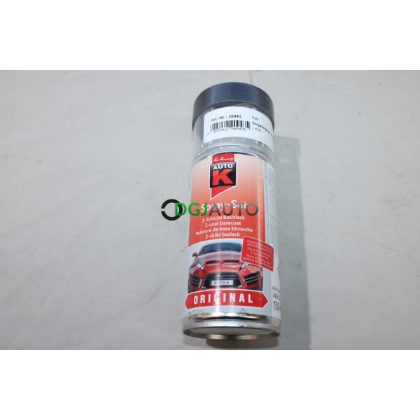 Spray aerosol 150ml peinture de base bicouche delphingrau AutoK 20943 pour volkswagen LX7Z