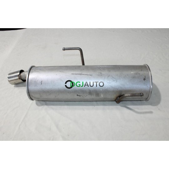 Silencieux echappement arriere Bosal 190603 pour peugeot 206 1.1 1.4 1.6 essence sortie chrome