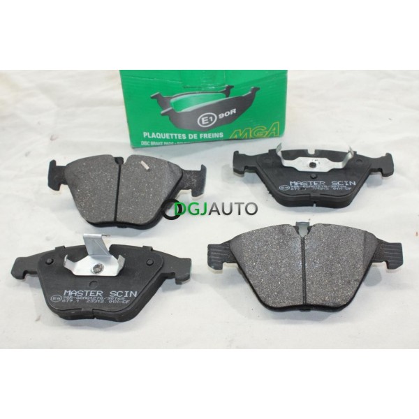 Jeu 4 plaquettes de frein avant montage teves MGA 672 pour BMW serie 1 3 5 6 7 E60 E61 E63 E64 E65 E66 E67 E82 E84 89 E90 E91