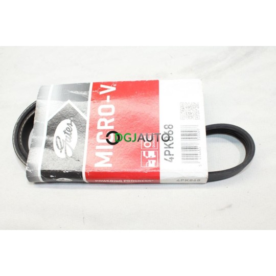 Courroie accessoire Gates 4PK868 pour citroen jumper honda civic 2 4 5 6 concerto CRX hyundai atos getz lantra pony coupe kia