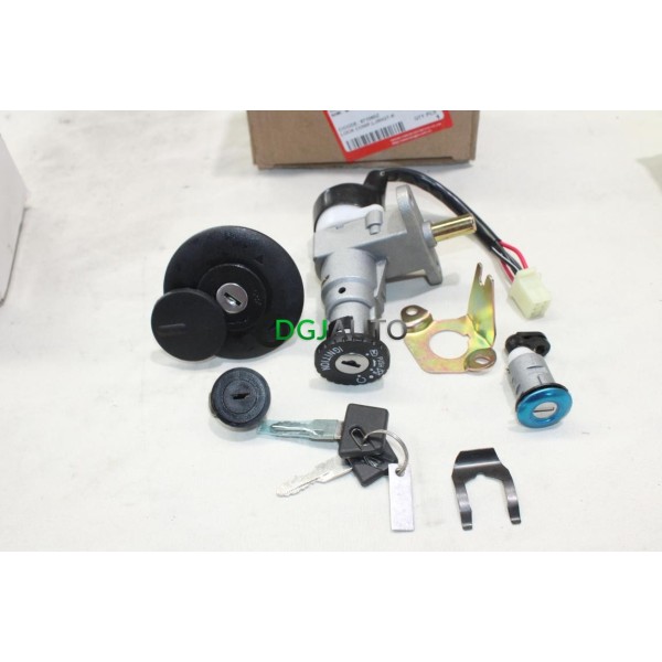 Kit serrure complet Longjia 3490019 971060Z pour scooter lazio i-cruze moteur LJ50QT-K