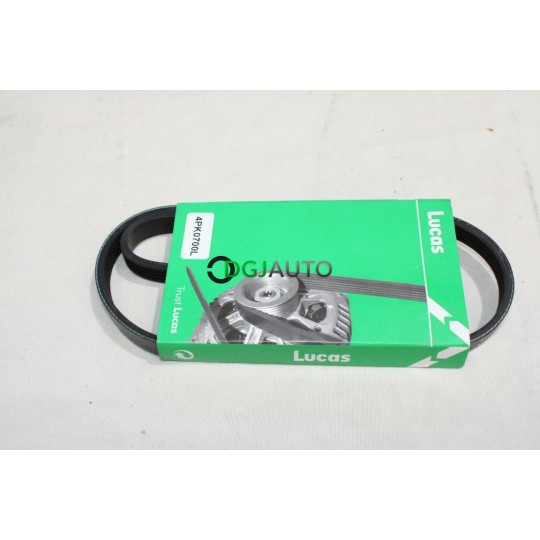 Courroie accessoire 4PK700 Lucas 4PK0700L pour citroen BX ZX C15 visa fiat punto 1 brava bravo marea palio strada punto 2 II