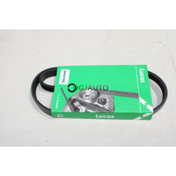 Courroie accessoire 4PK700 Lucas 4PK0700L pour citroen BX ZX C15 visa fiat punto 1 brava bravo marea palio strada punto 2 II