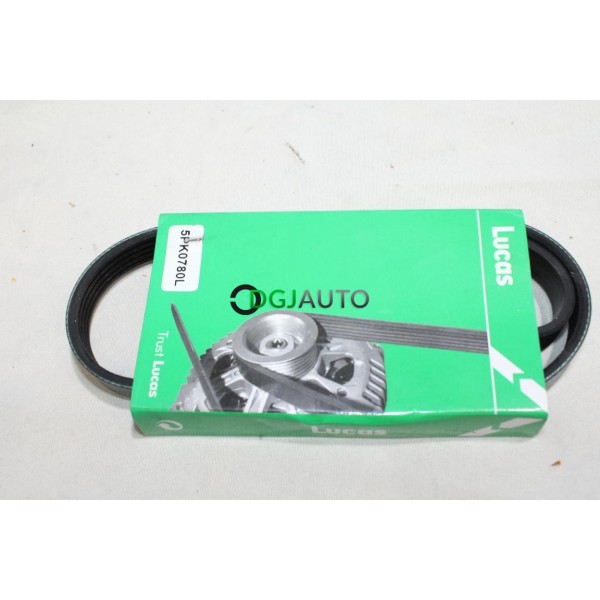 Courroie accessoire 5PK780 Lucas 5PK0780L pour alfa romeo mito citroen AX saxo fiat 500 500L panda 3 III punto evo lancia