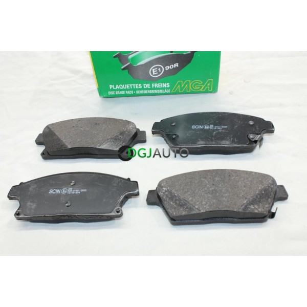Jeu 4 plaquettes de frein avant montage mando MGA 1019 pour opel astra J ampera zafira C mokka chevrolet cruze orlando volt