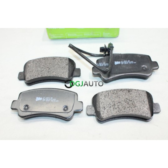 Jeu 4 plaquettes de frein arriere montage bosch Valeo 601151 pour renault master 3 III opel movano B nissan NV400 interstar