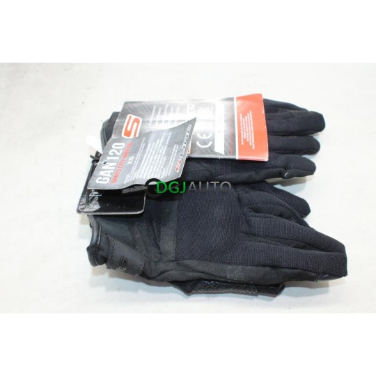 Paire de gants moto scooter nylon et spandex taille XS S-line GAN120 coques homologuées