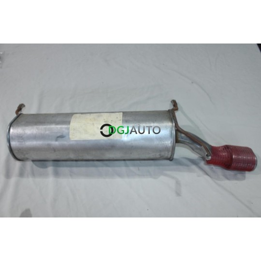 Silencieux echappement arriere sortie chrome Bosal 135863 pour citroen ZX 1.1 1.4 1.6 1.8 essence 1.9D 1.9 D diesel