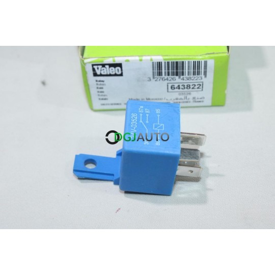 Relais electrique 24V 20A Valeo 643822 pour poids lourd tracteur engin agricole mercedes volvo fiat iveco magirus simca scania