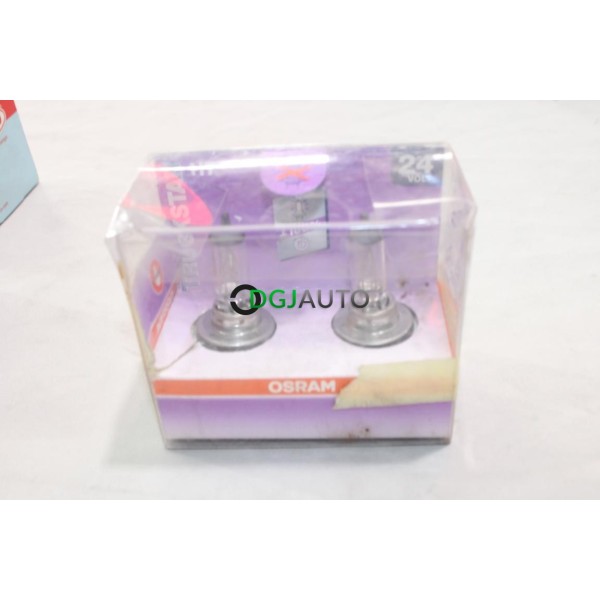 Lot 2 ampoules de phare H7 24V 70W PX26d Osram Ruckstar 64215LTS pour poids lourd tracteur engin agricole