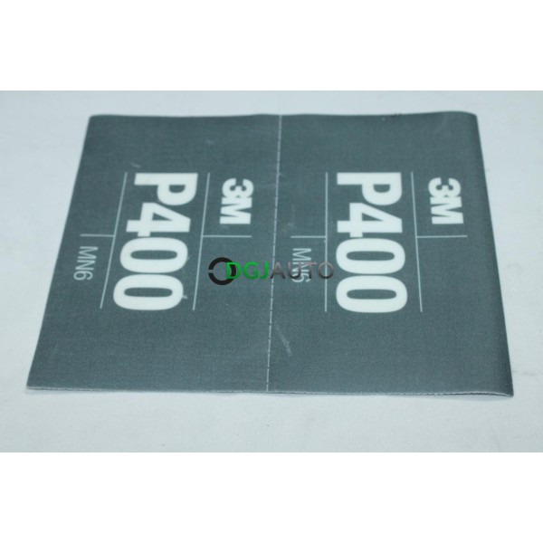 Boite 23 bandes feuille 140x171mm P400 MN6 abrasive poncage 3M 34337