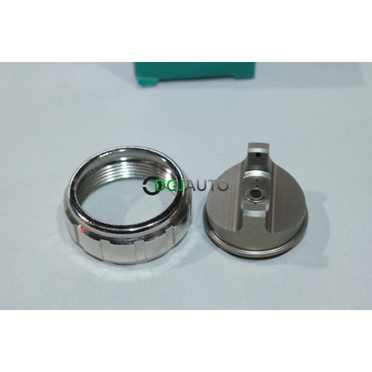 Bouchon tete 2.5mm Iwata Air Curso W2CAP80AG25 pour pistolet de peinture AZ3 airgunsa