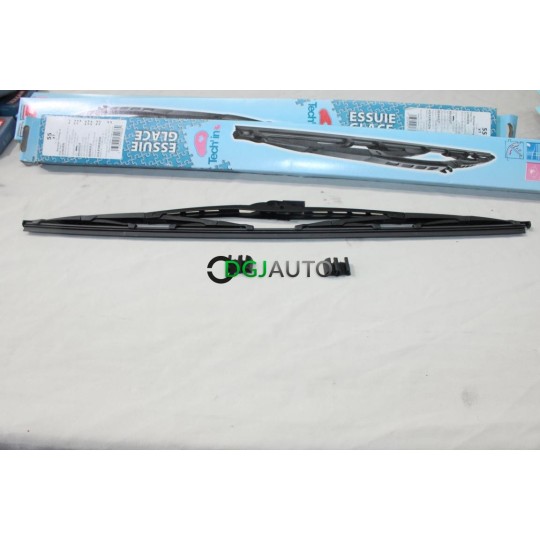 Balais essuie glace 550mm attache standard Tech'in N°55 pour fiat lancia alfa romeo renault peugeot citroen opel chevrolet