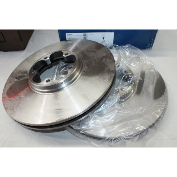 Lot 2 disques de frein avant ventilé 294mm diametre Bosch BD247 0986478303 pour ford transit 5 V 