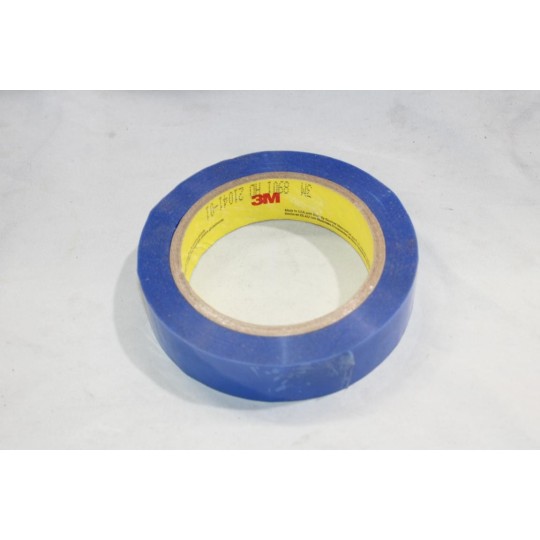 1 Rouleau de ruban adhesif polyester bleu 25.4mm x 65.8m 3M 8901 