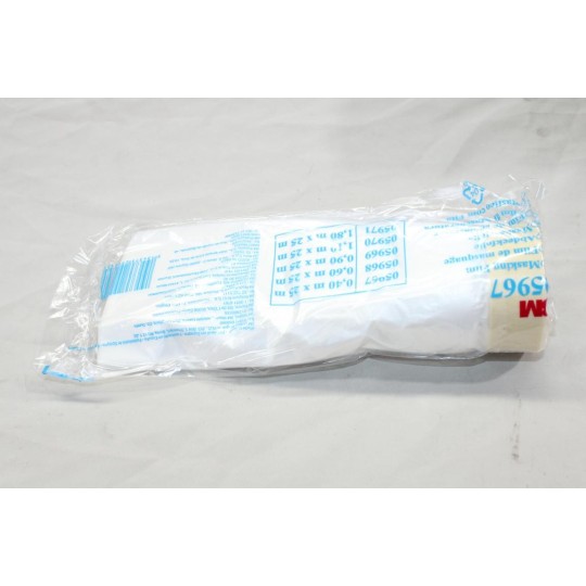 1 Rouleau film de masquage carrosserie peinture 0.4m x 25m 3M 05967 