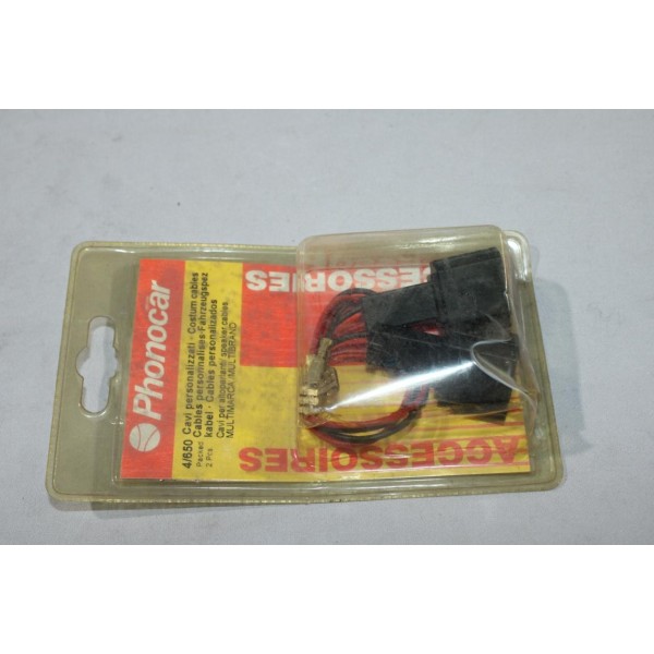Cable branchement faisceau enceinte haut parleur Phonocar 4/650 universel 