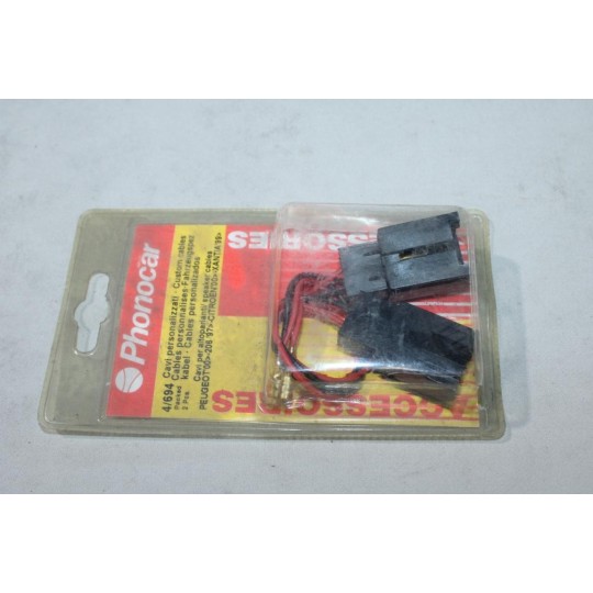 Cable branchement faisceau enceinte haut parleur Phonocar 6/694 pour peugeot 206 citroen xantia 