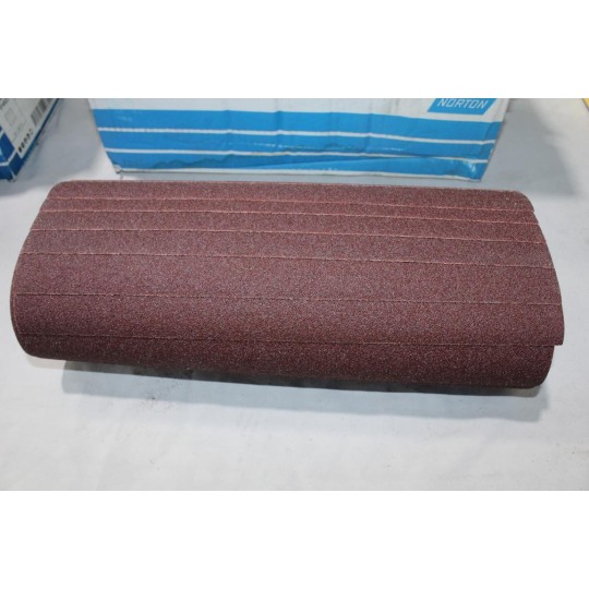 Boite 10 bandes abrasives poncage 355x1000mm P60 R222 Norton 014898 