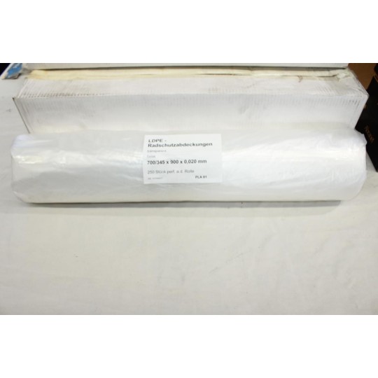 Rouleau 250 sachets housse de transport de roue pneu Finixa PLA81 