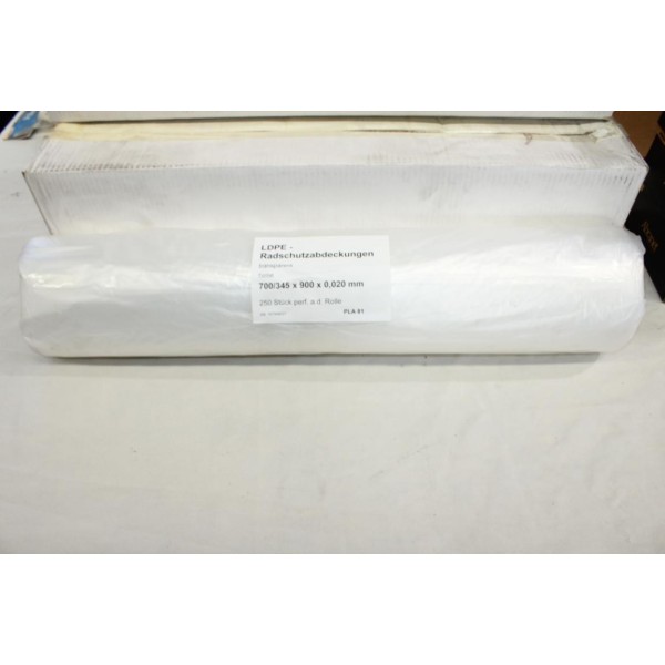 Rouleau 250 sachets housse de transport de roue pneu Finixa PLA81 