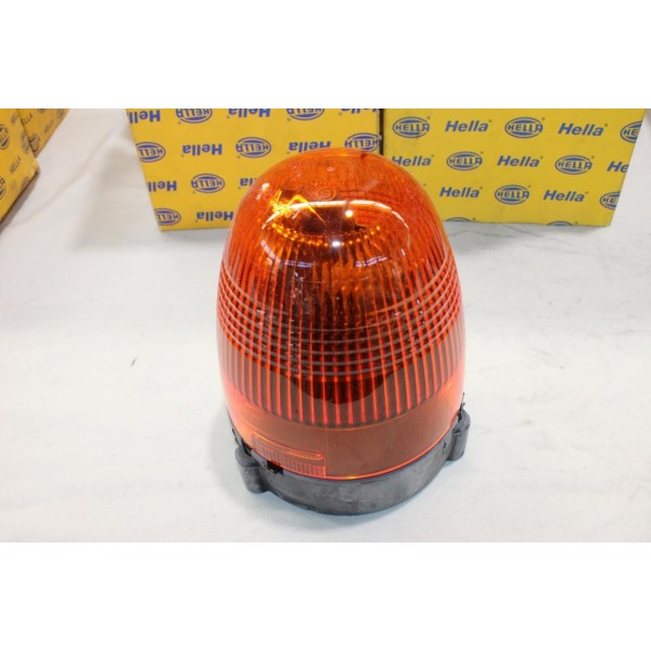 Gyrophare feu rotatif orange H1 12V KL rotafix Hella 2RL007337-001 pour tracteur poids lourd engin agricole BTP 