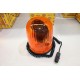 Gyrophare feu rotatif orange 24V junior sur prise allume cigare Hella 2RL007.552-011 pour tracteur poids lourd engin agricole 