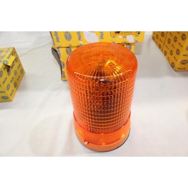 Gyrophare feu rotatif orange H1 12V KL rotaflex Hella 2RL006295-101 pour tracteur poids lourd engin agricole BTP 