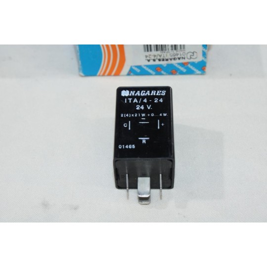 Centrale clignotant 24V Nagares 01465 ITA/4-24 pour nissan 
