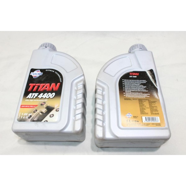 1 Bidon 1L 1 litre huile Titan ATF 4400 Fuchs ATF4400 pour boite de vitesses automatique JASO M315 type 1A dexron III 