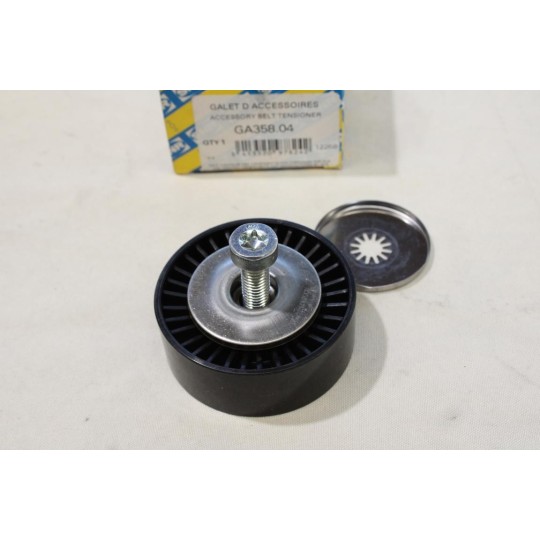 Galet enrouleur courroie accessoire SNR GA358.04 pour alfa romeo 159 spider mito brera giulietta cadillac BLS fiat idea croma 2 