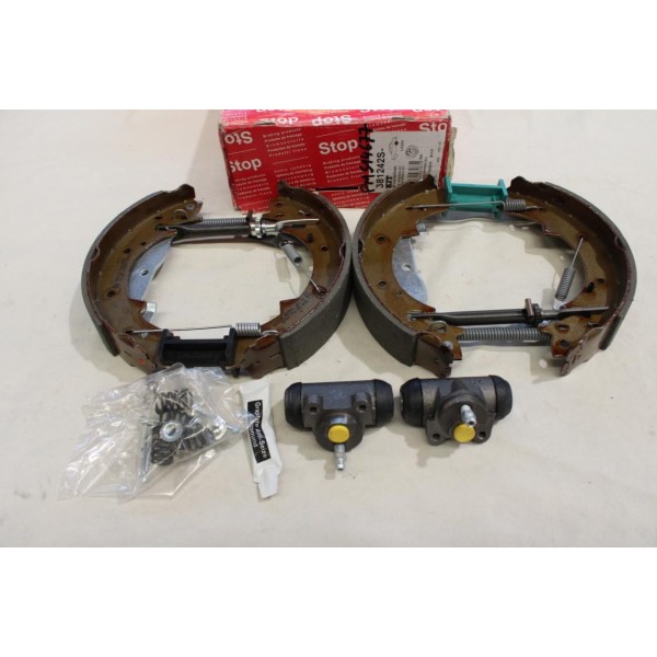 Kit frein arriere prémonté 228x40mm montage lucas Stop 381148B pour renault express espace 2 II 