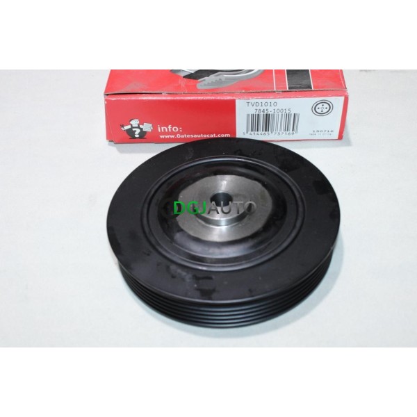 Poulie damper vilebrequin Gates TVD1010 pour renault 19 21 R19 R21 express megane dont scenic kangoo clio 2 II trafic 1 dacia 