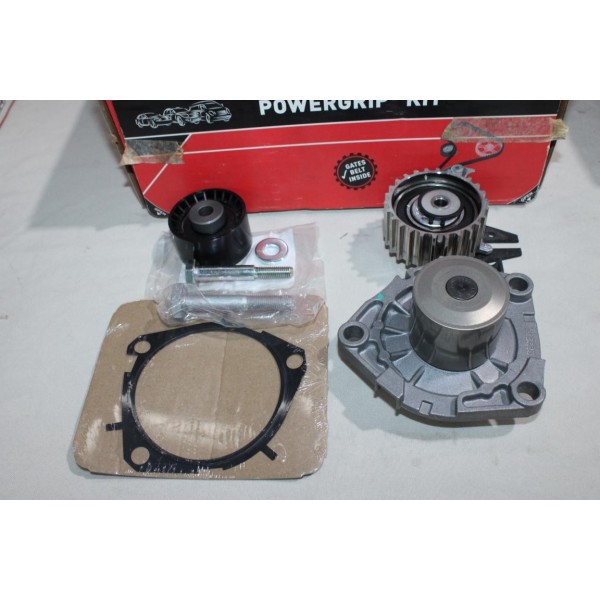 Jeu 2 galets tendeur + enrouleur + pompe à eau (courroie de distribution non incluse) Gates KP35600XS pour alfa romeo 147 156 