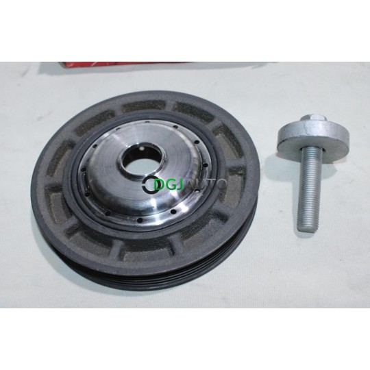 Poulie damper vilebrequin avec 1 vis Gates TVD1007A* pour renault clio 3 III megane 2 II modus scenic 2 II 1.4 1.6 essence 
