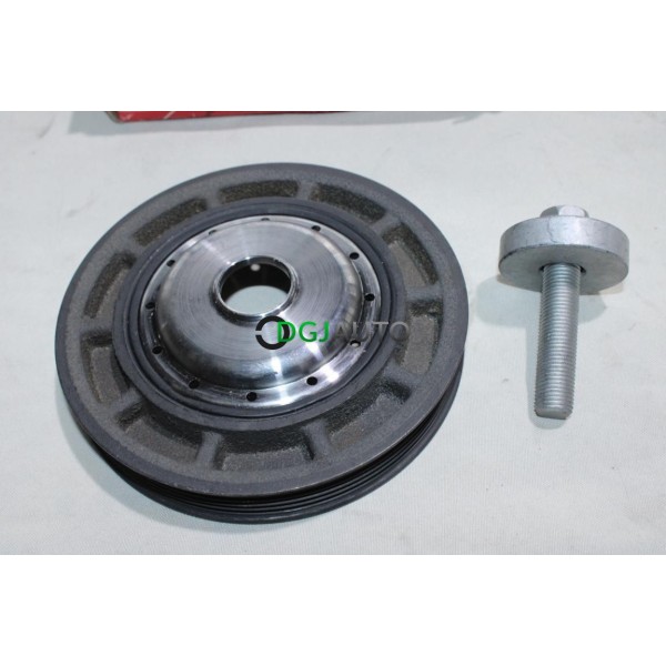 Poulie damper vilebrequin avec 1 vis Gates TVD1007A* pour renault clio 3 III megane 2 II modus scenic 2 II 1.4 1.6 essence 