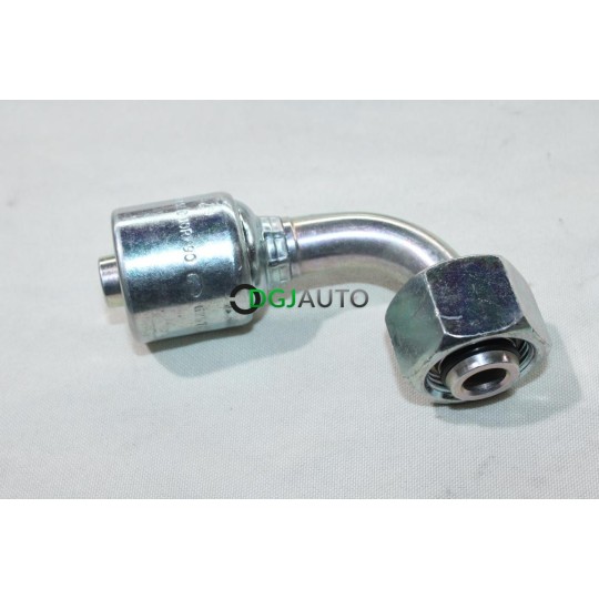 Embout femelle DIN S 90° coude raccord tuyau hydraulique megasys megacrimp 1/2" 16S-M24x150 Gates 7100-19651-5 