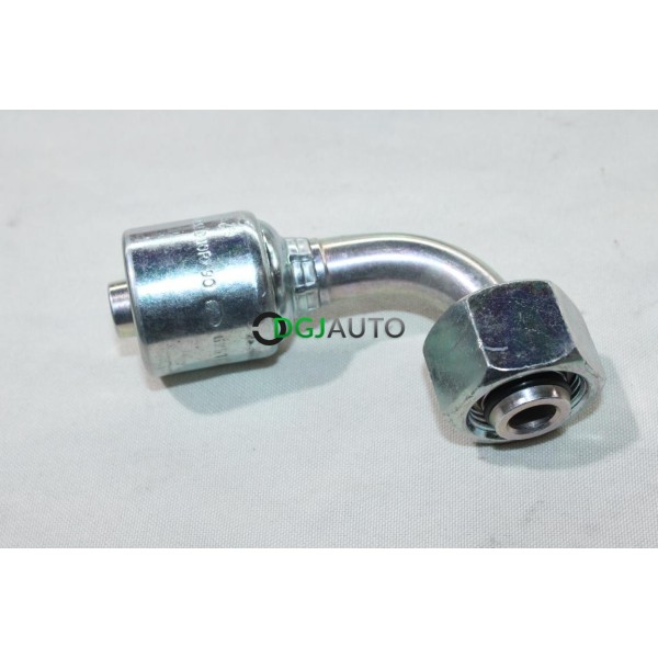 Embout femelle DIN S 90° coude raccord tuyau hydraulique megasys megacrimp 1/2" 16S-M24x150 Gates 7100-19651-5 