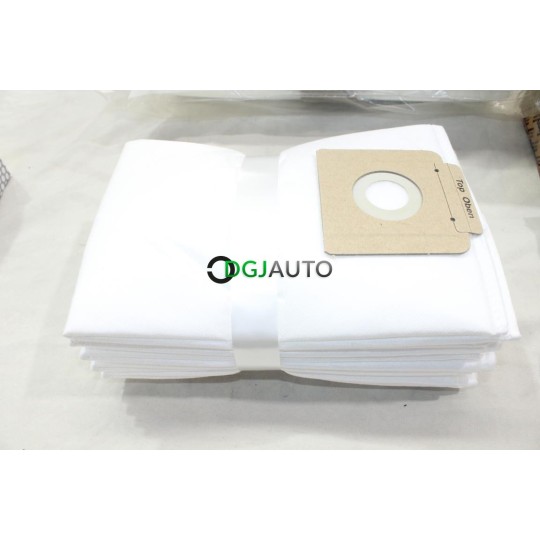 Pack 10 sacs filtrants non tissés Karcher 6.907-017.0 pour aspirateur karcher T12 T15 